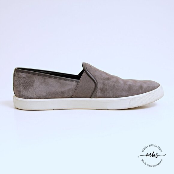 Vince Preston Suede Slip Ons - Picture 10 of 12
